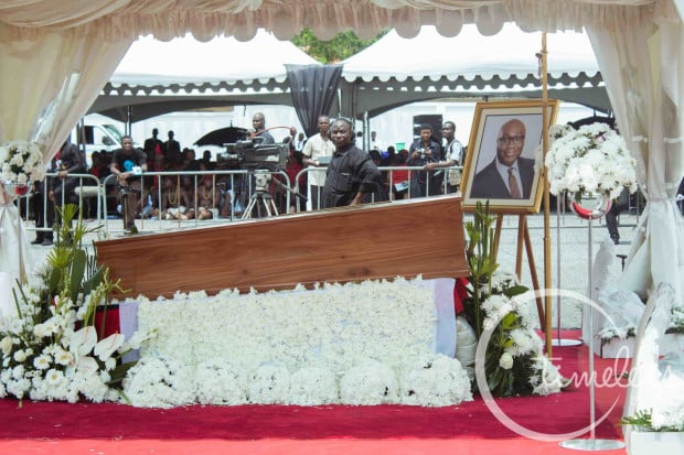 Funeral of the late Komla Dumor