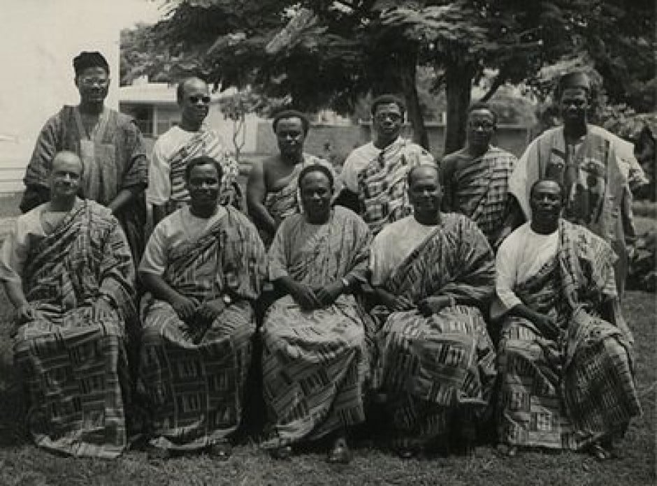 Kwame Nkrumah with some members of his government