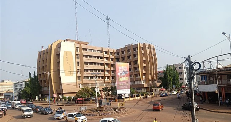 Cocoa House in Sunyani