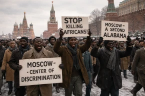 1963 Moscow Protest by African Students