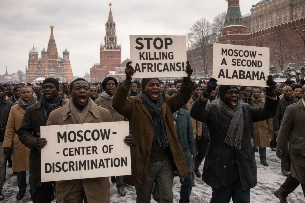1963 Moscow Protest by African Students