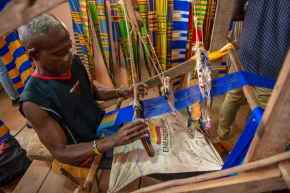 Kente Weaving