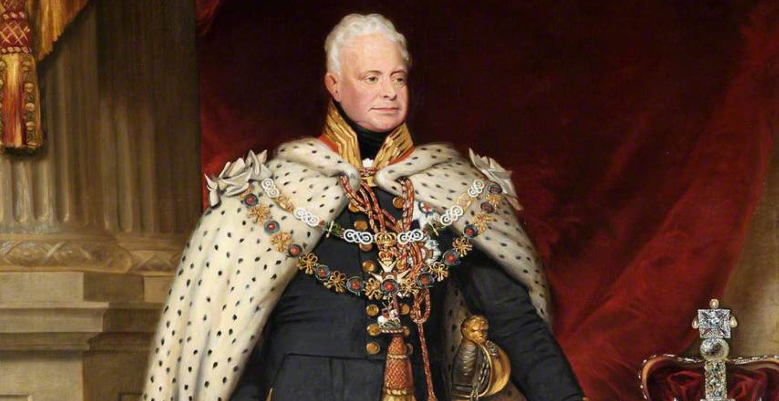 King William IV in the 19th century