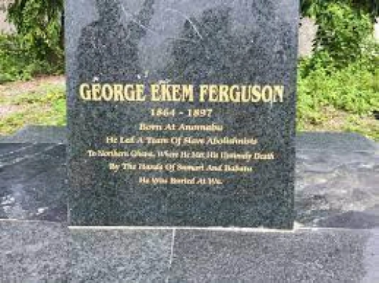 The tomb of George Ekem Ferguson