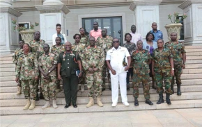 Ghana's Forces Pay Regiment