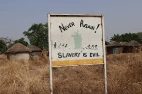 saakpuli slave market sign post