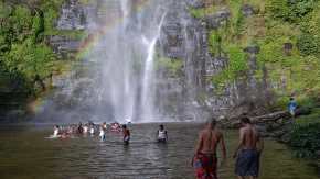 The stunning Wli Waterfalls